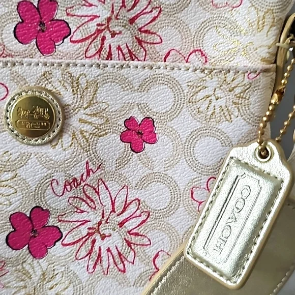 Coach Waverly Floral Crossbody Bag - Picture 8 of 9